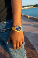 Gold Ultra Thin Watch