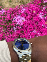 Silver Ultra Thin Watch