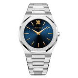 Silver Ultra Thin Watch